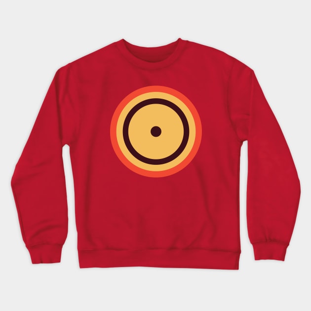 The Sun Symbol Crewneck Sweatshirt by marieltoigo